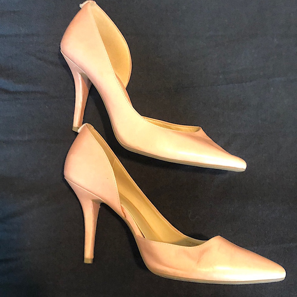 Michael Kors Pumps Blush Leather Size 7.5M